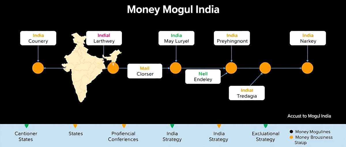 Money Mogul India business strategy showing supply chain management across different Indian states