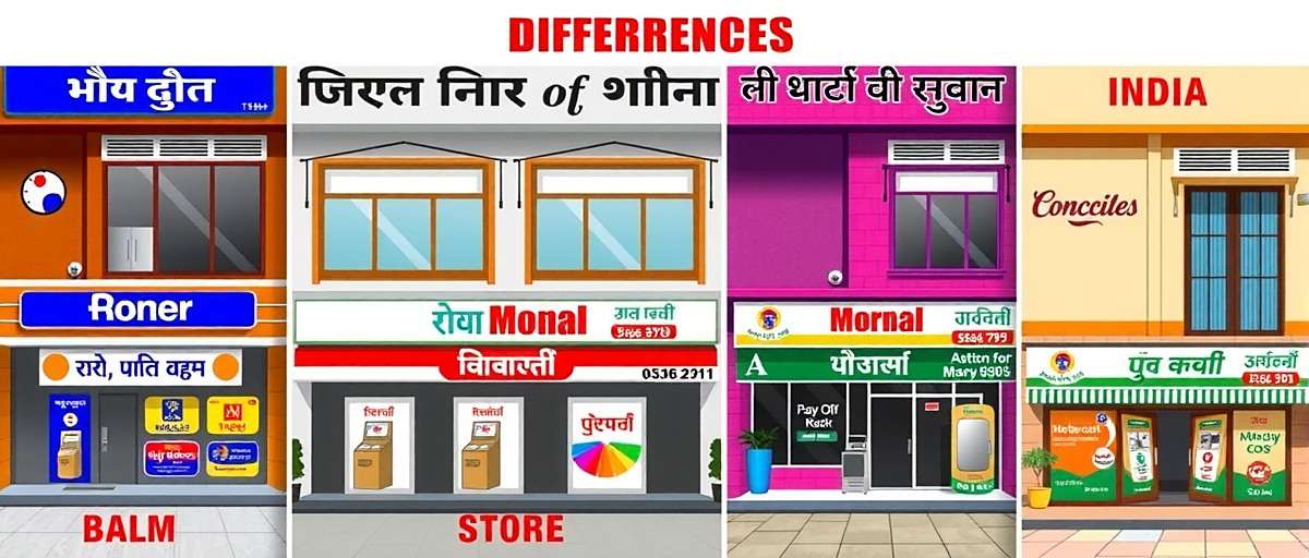 Money Mogul India regional business differences showing varied storefronts across different Indian states